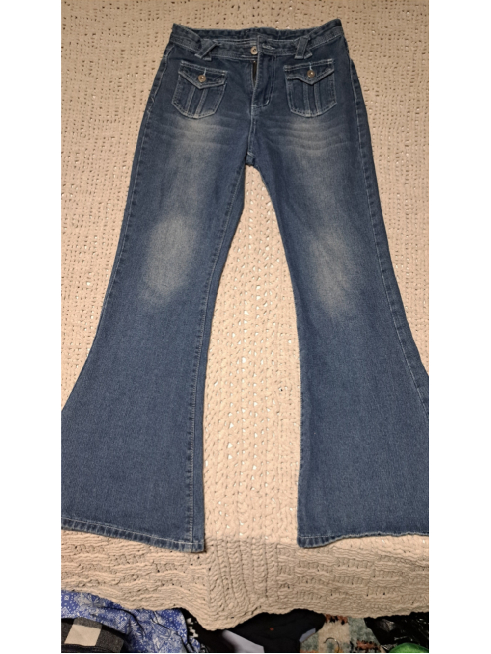 Women's Unbranded Flare Jeans Blue Size 2